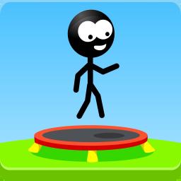 Trampoline Man Stickman Game - KibrisPDR