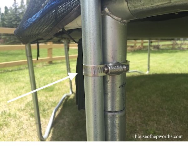 Detail Trampoline Netting Pole Nomer 25