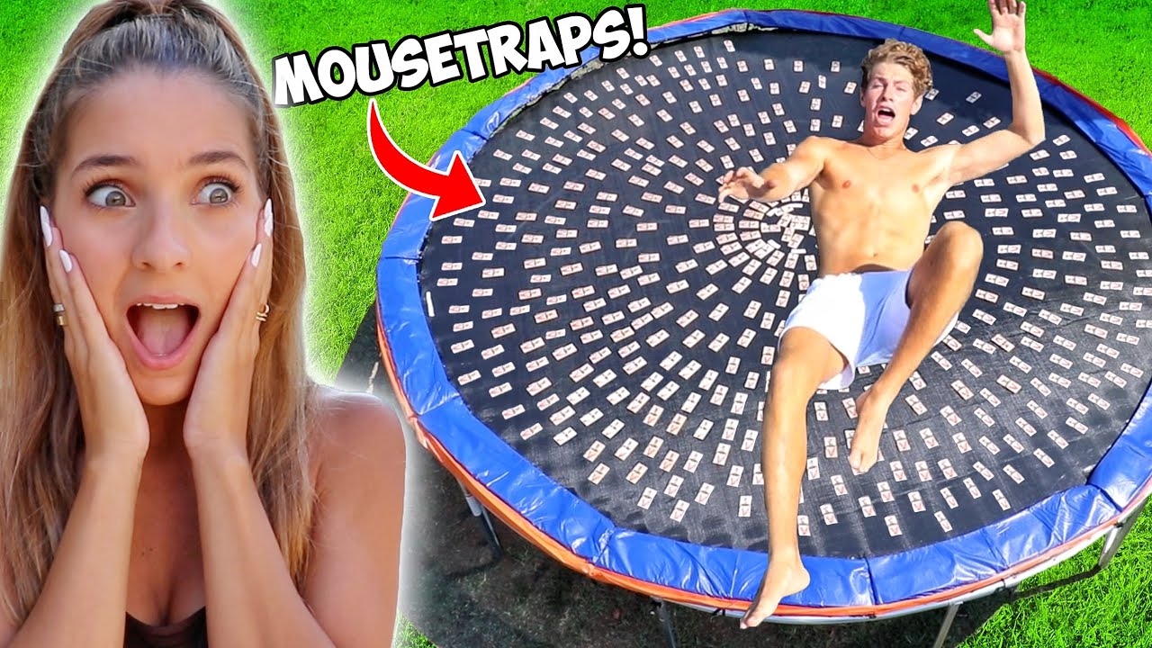 Trampoline Vs Mouse Traps - KibrisPDR