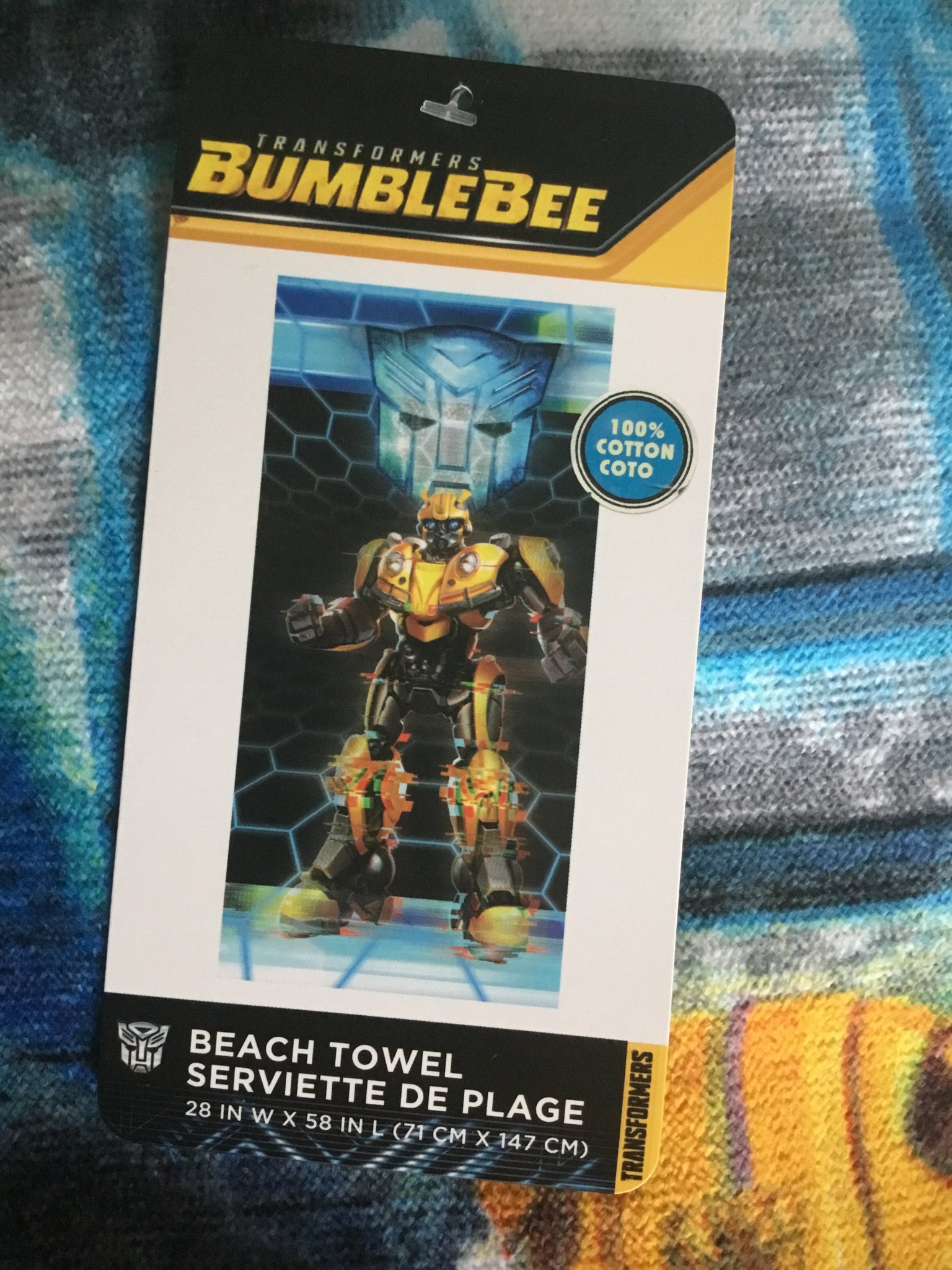 Detail Transformers Beach Towel Nomer 40