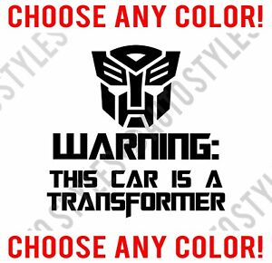 Detail Transformers Bumper Stickers Nomer 35