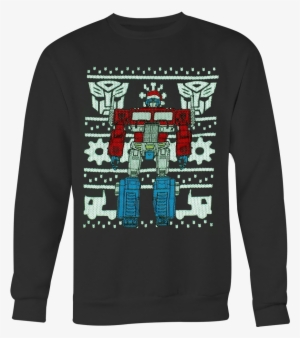 Detail Transformers Christmas Sweater Nomer 12