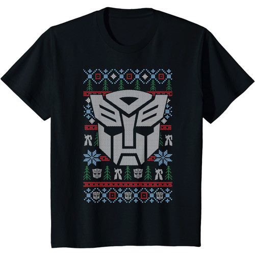 Detail Transformers Christmas Sweater Nomer 14