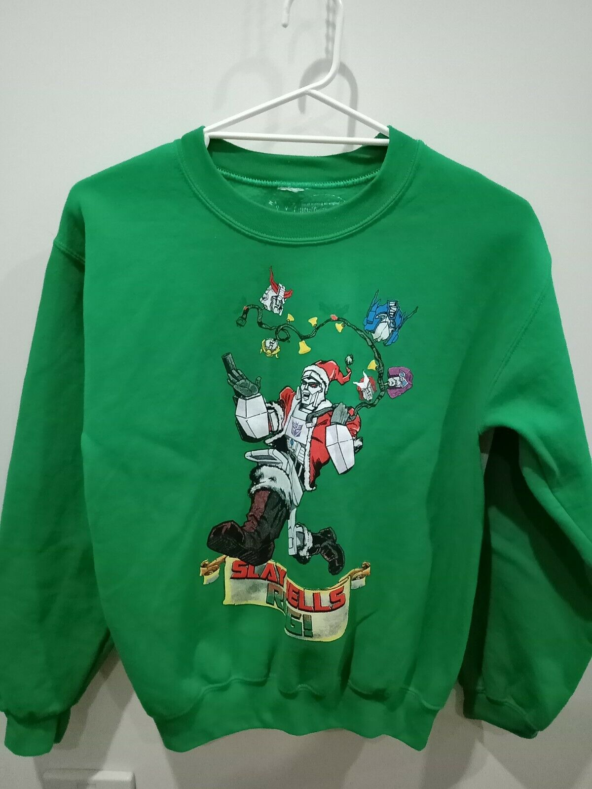 Detail Transformers Christmas Sweater Nomer 17