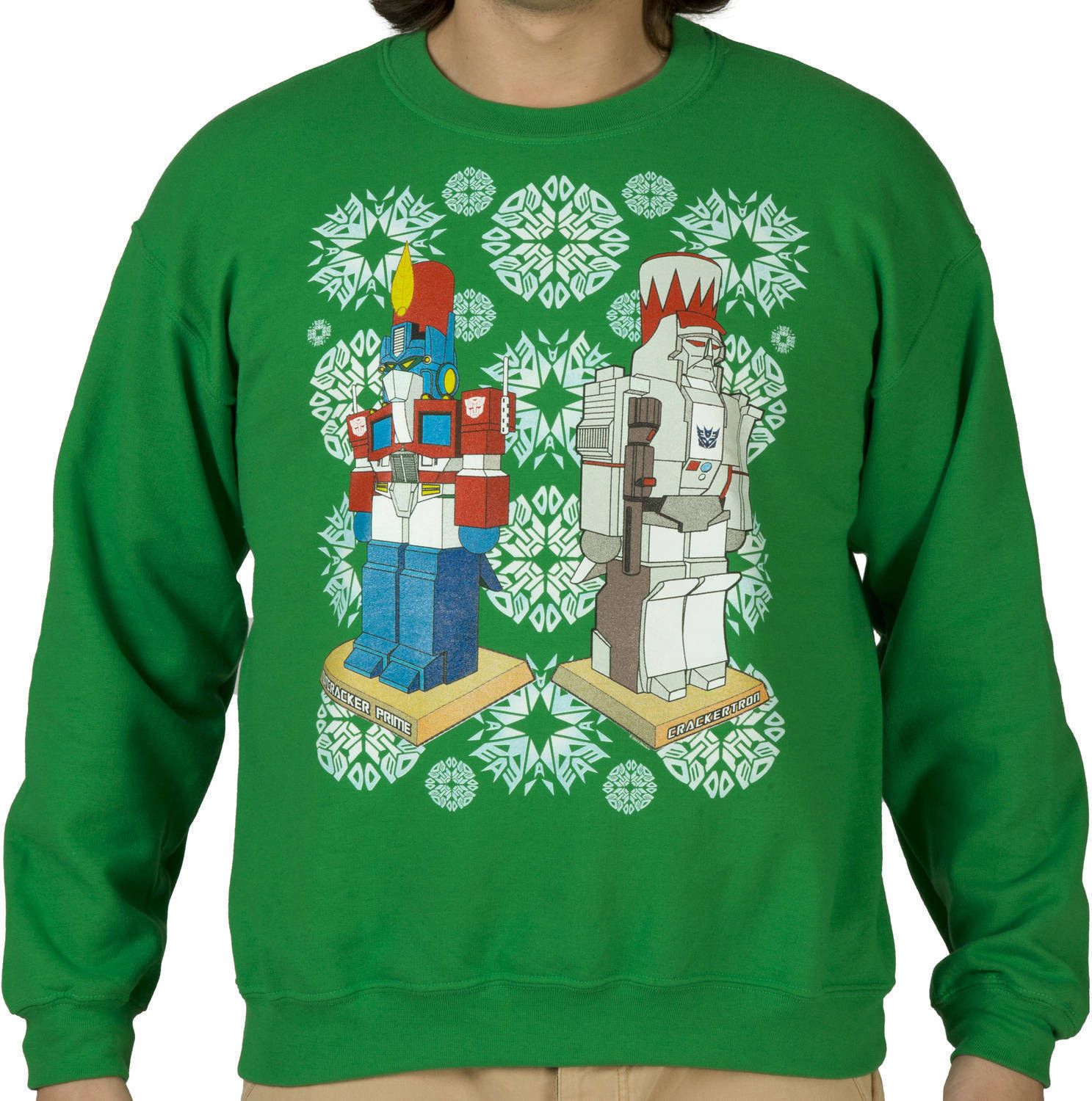 Detail Transformers Christmas Sweater Nomer 9