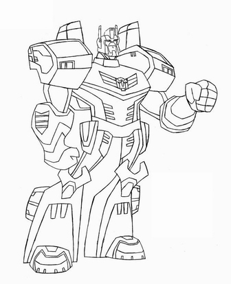 Detail Transformers Clipart Black And White Nomer 37