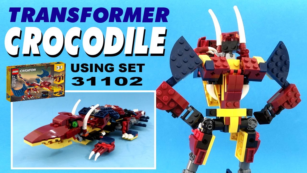 Detail Transformers Crocodile Nomer 27