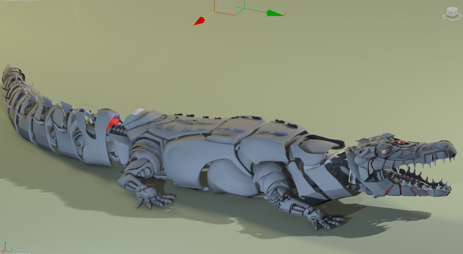 Detail Transformers Crocodile Nomer 38