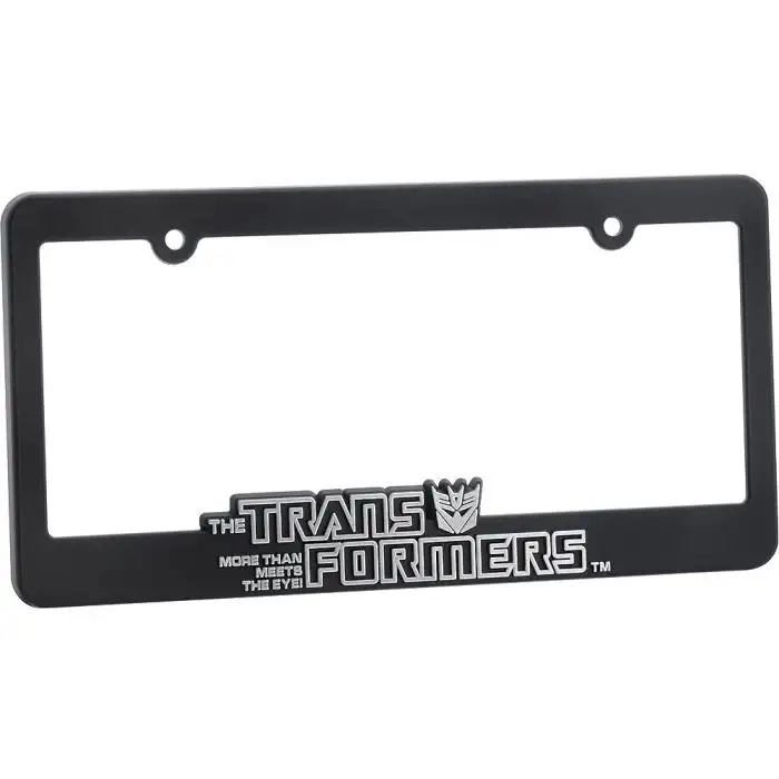 Detail Transformers License Plate Frame Nomer 16