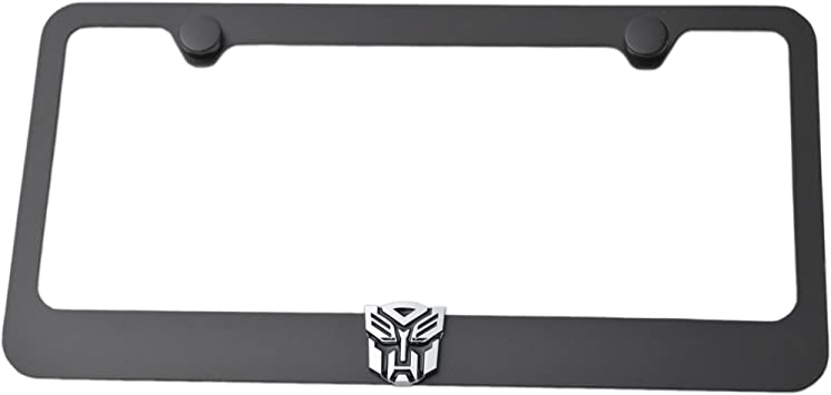 Detail Transformers License Plate Frame Nomer 17