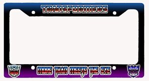 Detail Transformers License Plate Frame Nomer 3