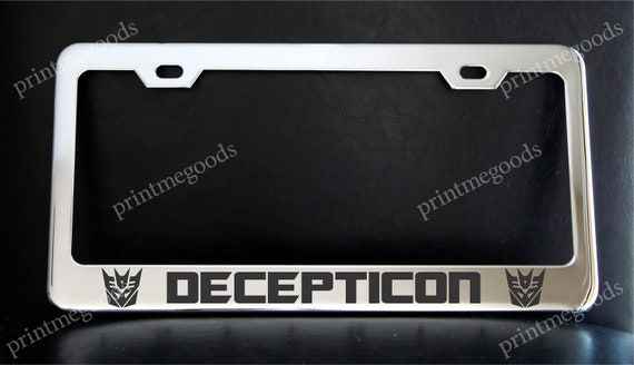Detail Transformers License Plate Frame Nomer 21
