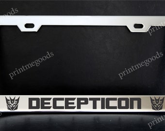 Detail Transformers License Plate Frame Nomer 25