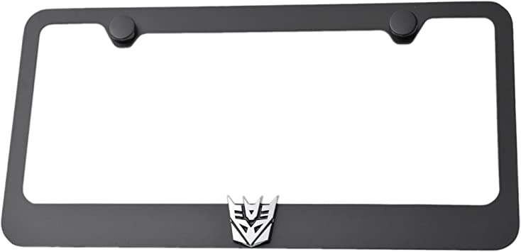 Detail Transformers License Plate Frame Nomer 6