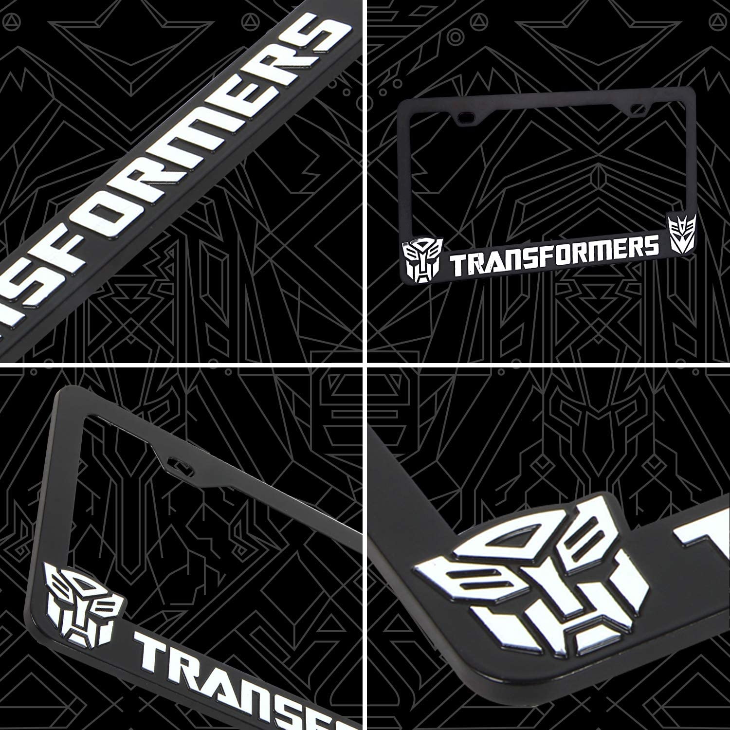 Detail Transformers License Plate Frame Nomer 48