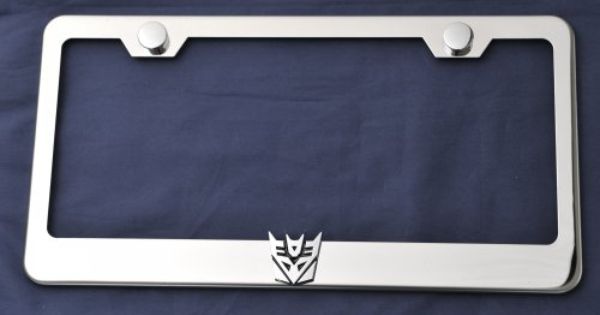 Detail Transformers License Plate Frame Nomer 10