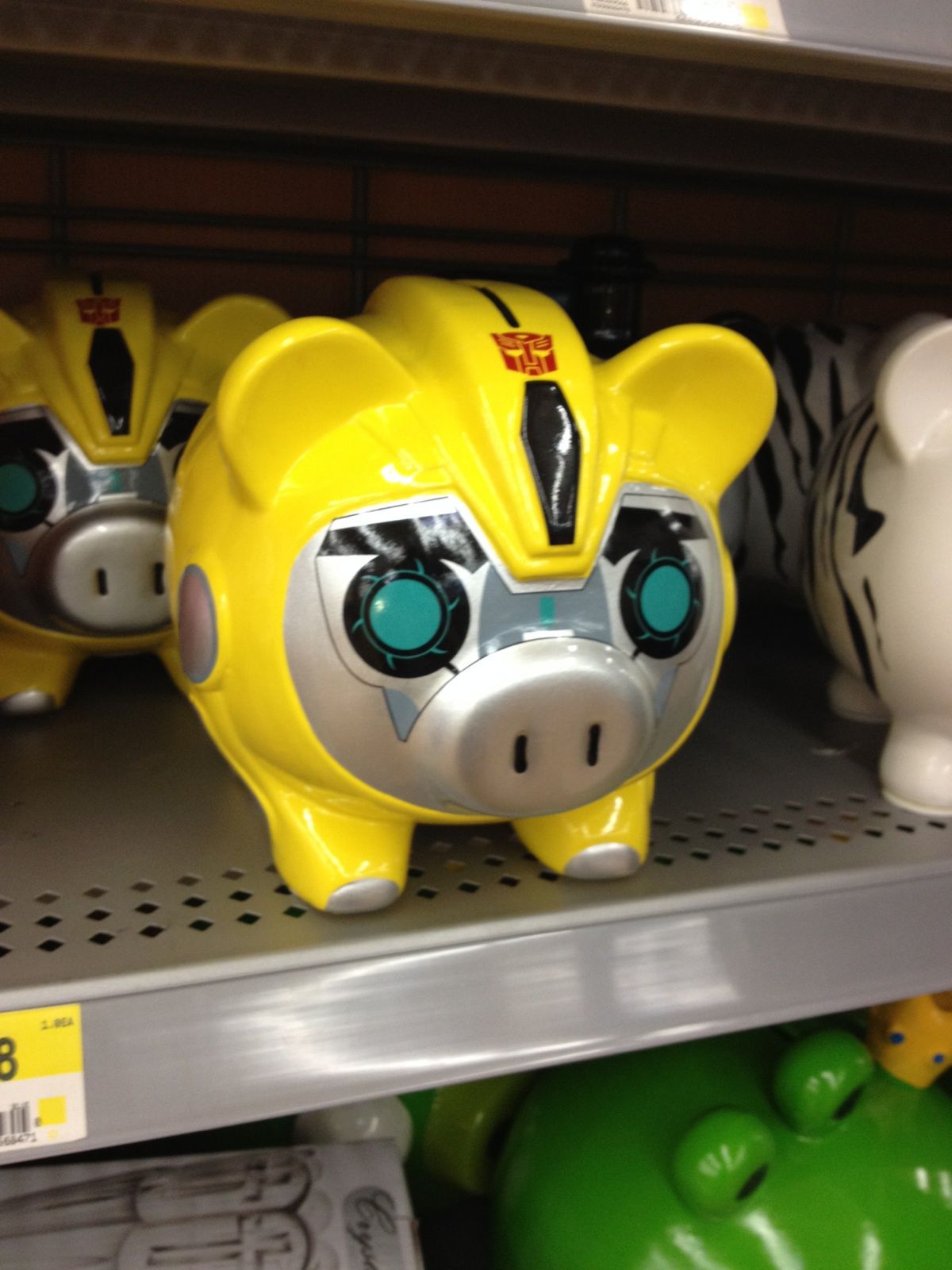 Detail Transformers Piggy Bank Nomer 9
