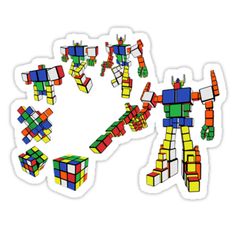 Detail Transformers Rubiks Cube Nomer 39