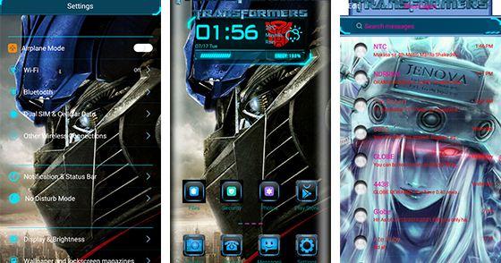 Detail Transformers Theme For Android Nomer 27