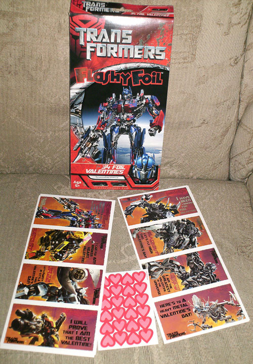 Detail Transformers Valentines Cards Nomer 12