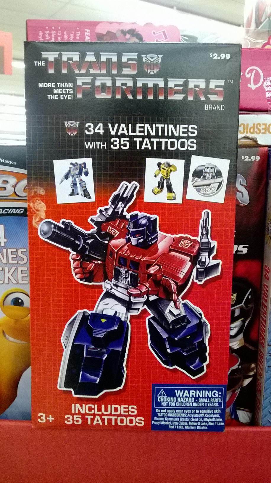 Detail Transformers Valentines Cards Nomer 13