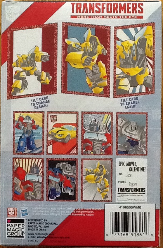 Detail Transformers Valentines Cards Nomer 17