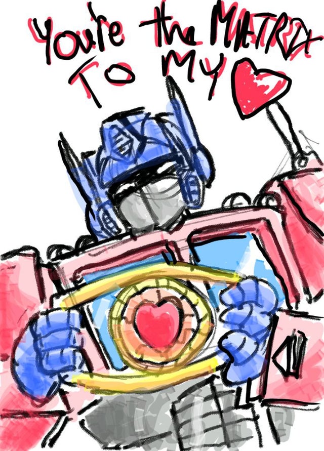 Detail Transformers Valentines Cards Nomer 46