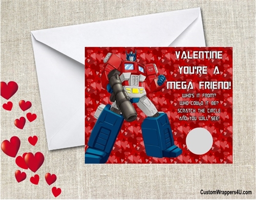 Detail Transformers Valentines Cards Nomer 8