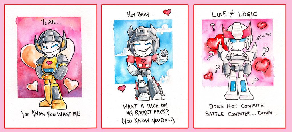 Detail Transformers Valentines Cards Nomer 10