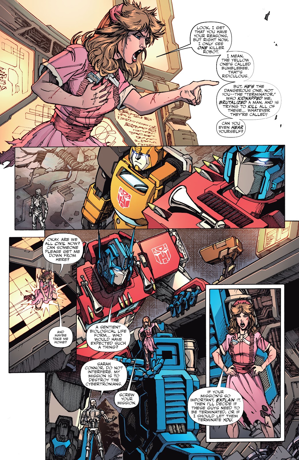 Detail Transformers Vs Terminator Read Online Nomer 14