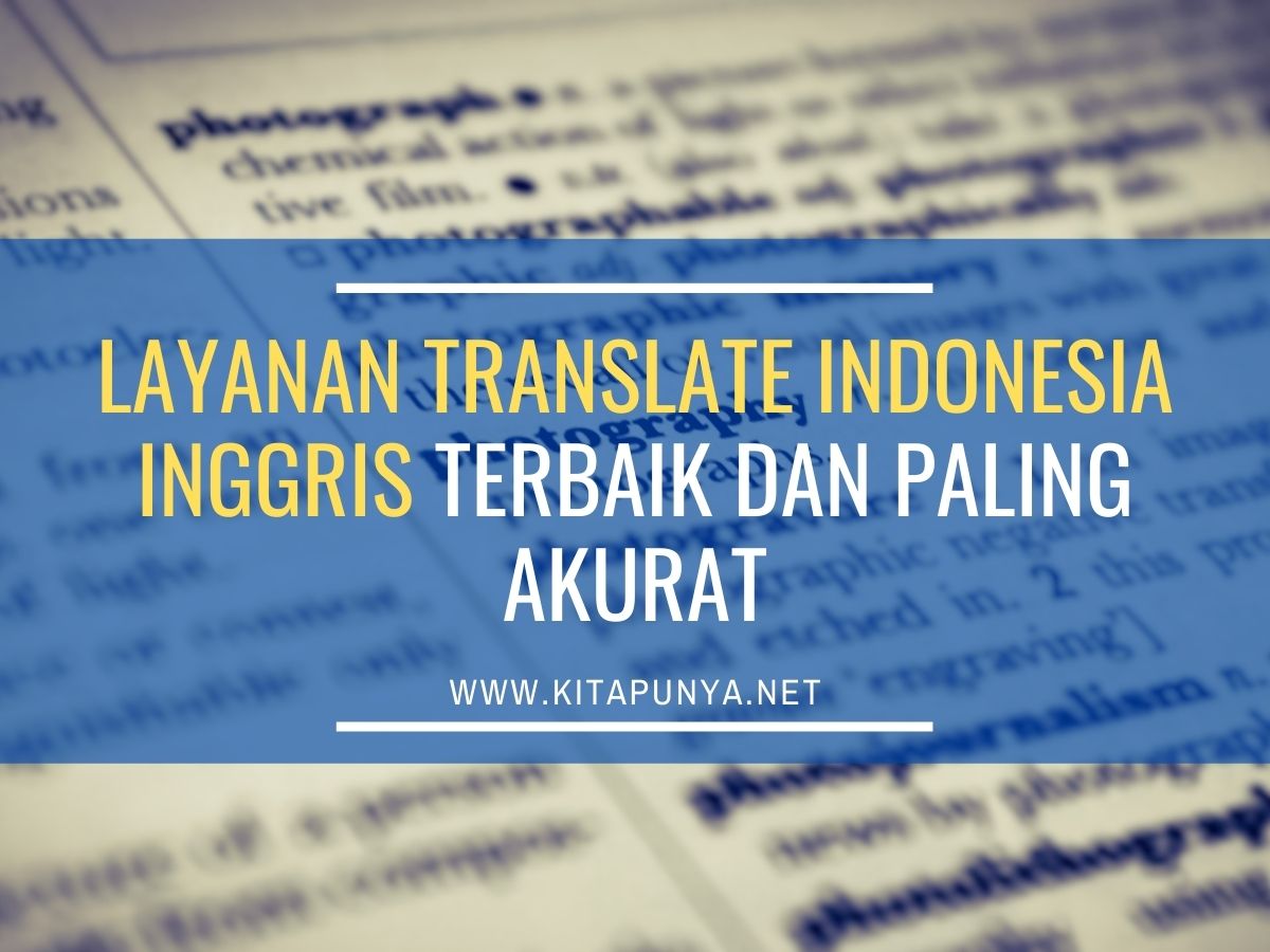 Detail Translate Indonesia Inggris Foto Nomer 52