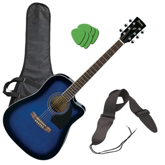 Detail Transparent Acoustic Guitar Nomer 16
