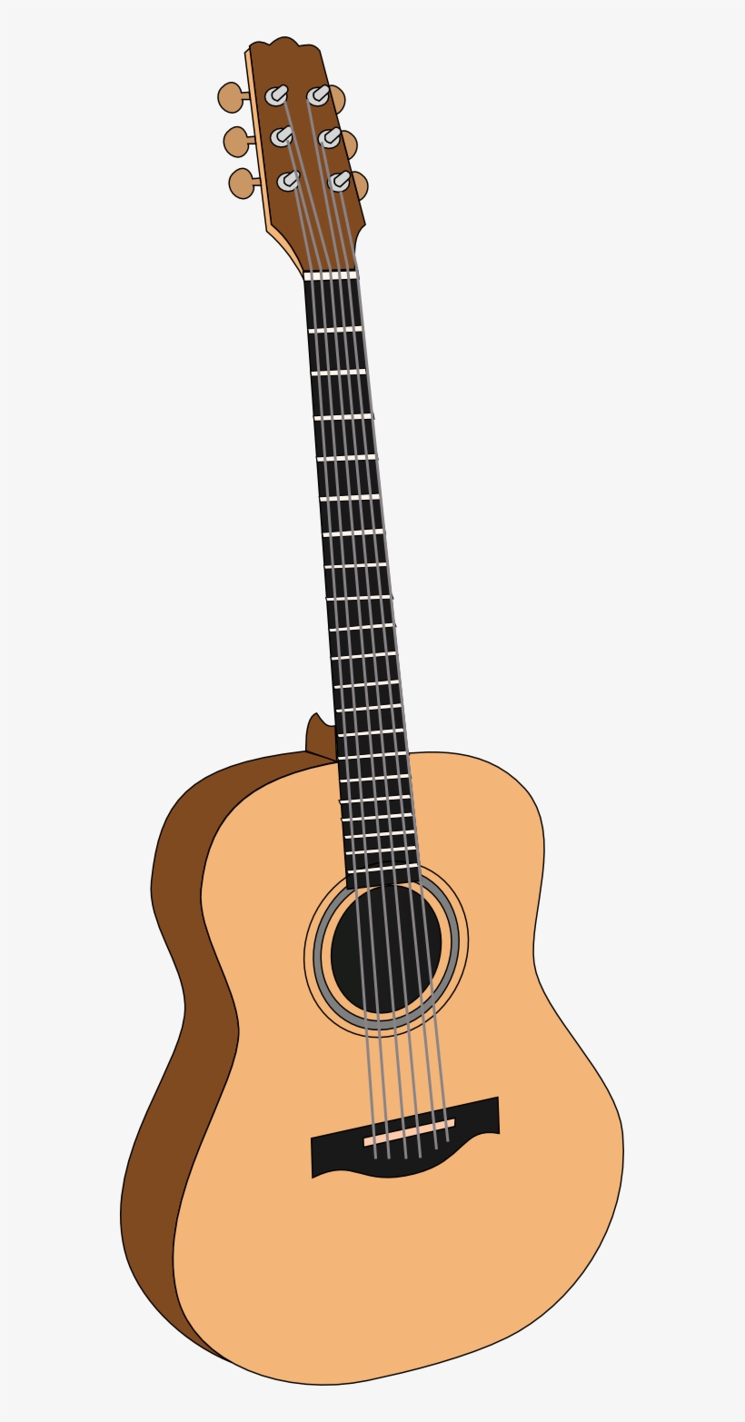 Detail Transparent Acoustic Guitar Nomer 34