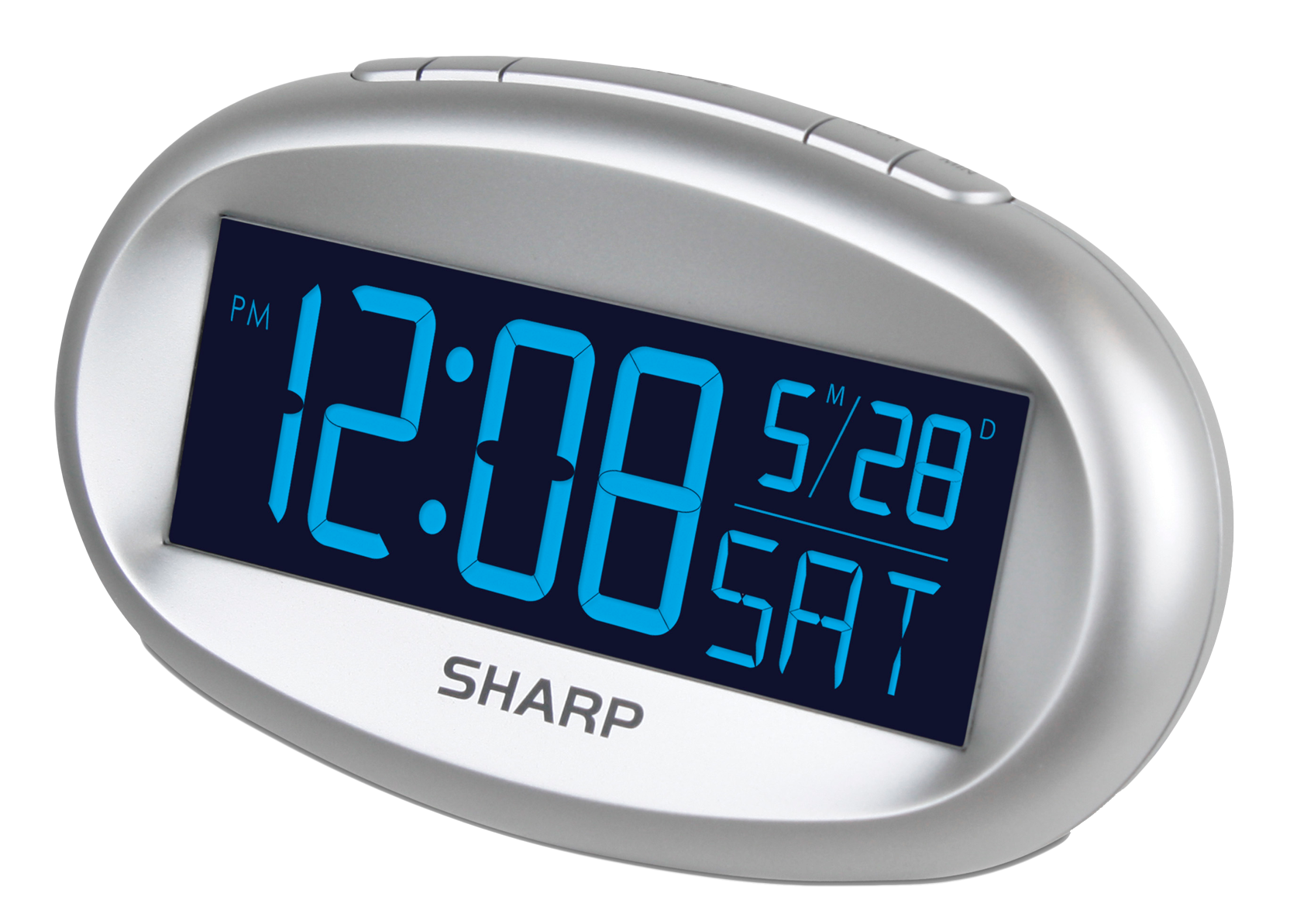 Detail Transparent Alarm Clock Nomer 41