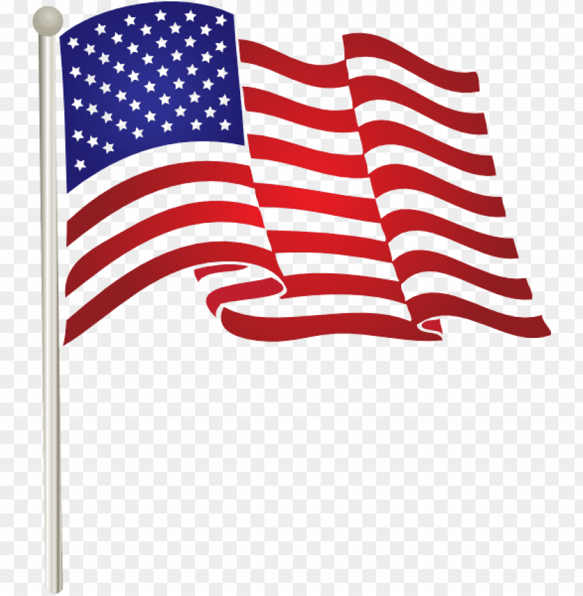 Detail Transparent Background American Flag Png Nomer 13