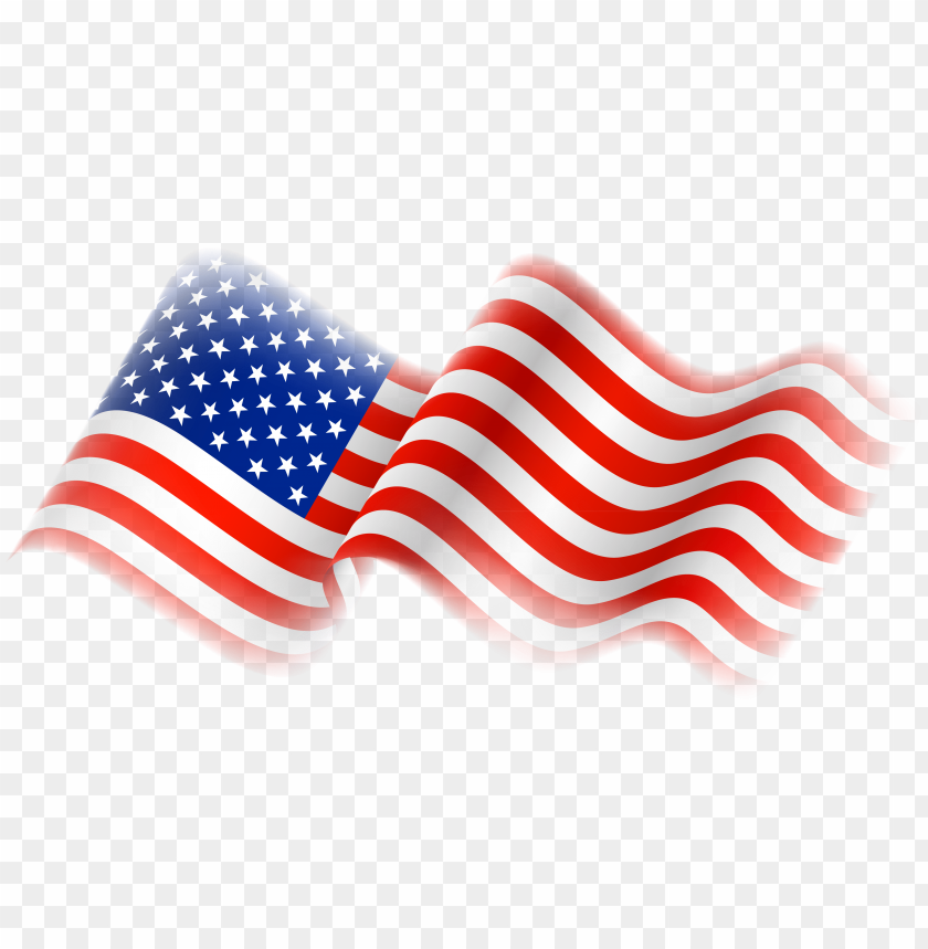 Detail Transparent Background American Flag Png Nomer 20