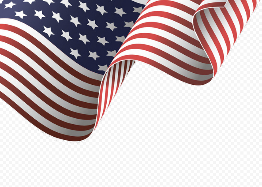 Detail Transparent Background American Flag Png Nomer 30