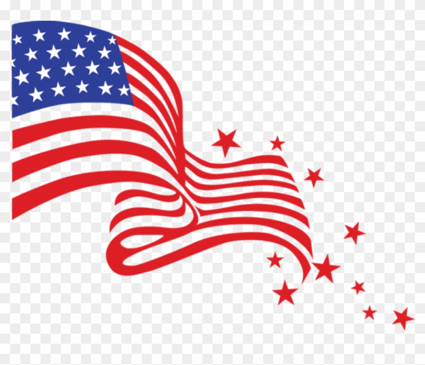 Detail Transparent Background American Flag Png Nomer 36