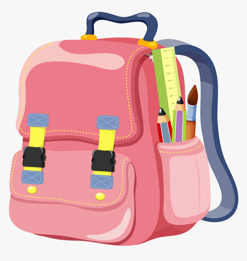 Detail Transparent Background Backpack Clipart Nomer 2