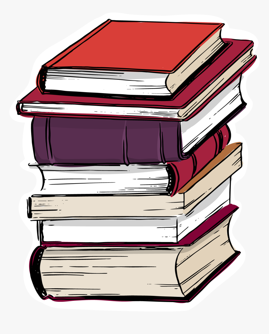 Detail Transparent Background Books Nomer 2