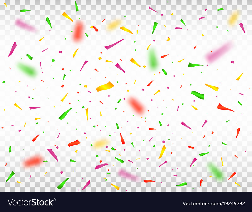 Detail Transparent Background Confetti Nomer 45