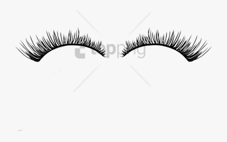 Detail Transparent Background Eyelashes Nomer 10