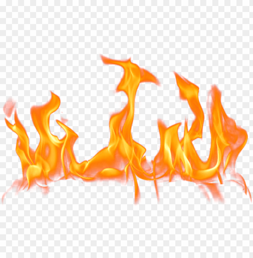 Detail Transparent Background Fire Nomer 9