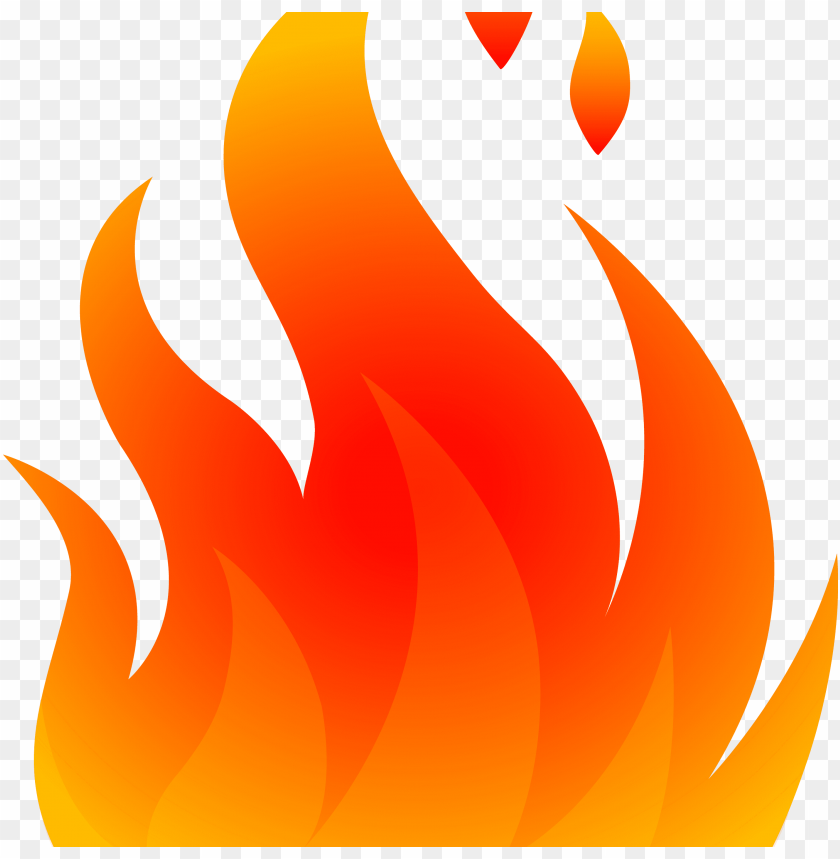 Detail Transparent Background Fire Nomer 16