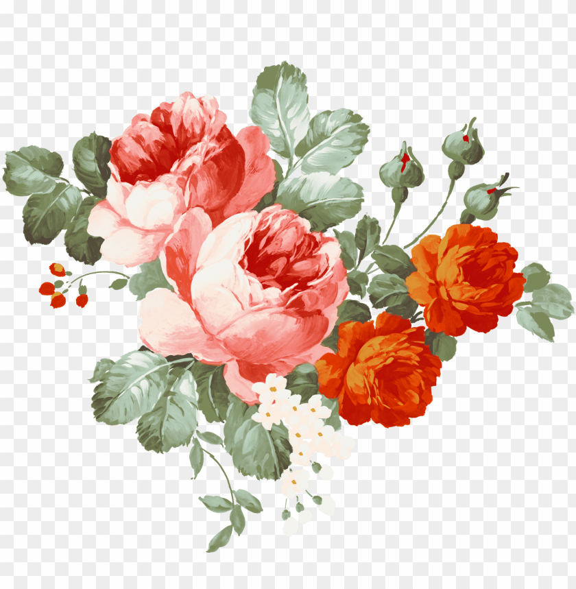 Detail Transparent Background Flower Png Nomer 10