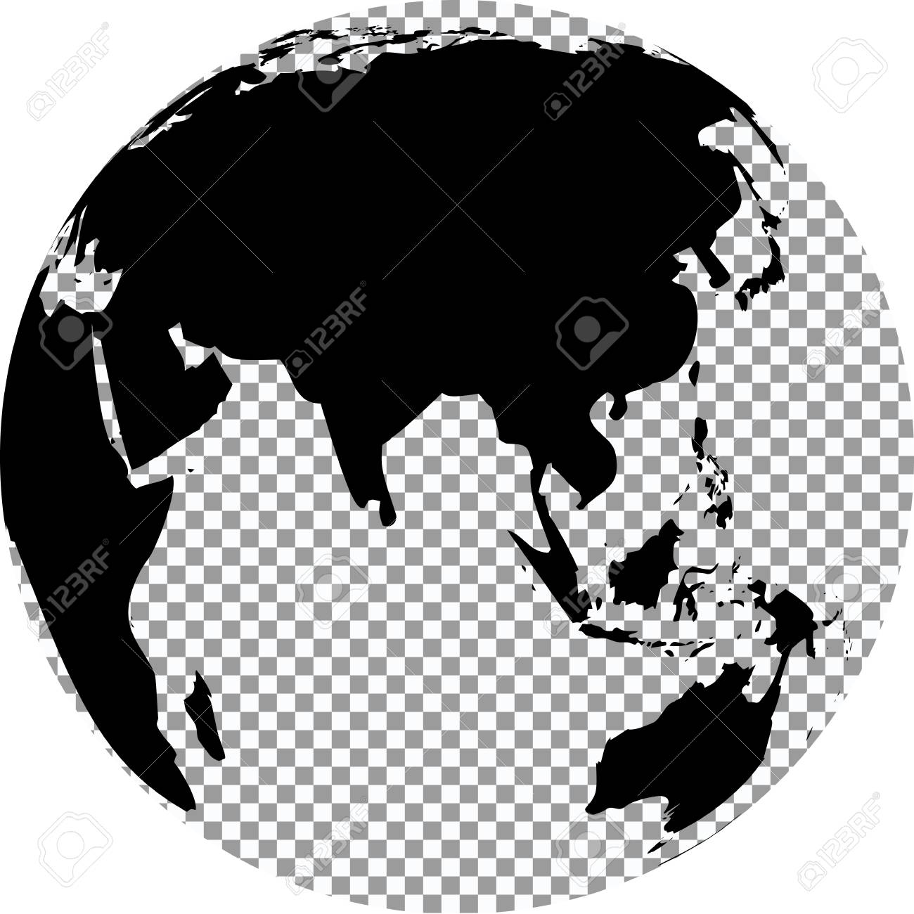 Detail Transparent Background Globe Nomer 35