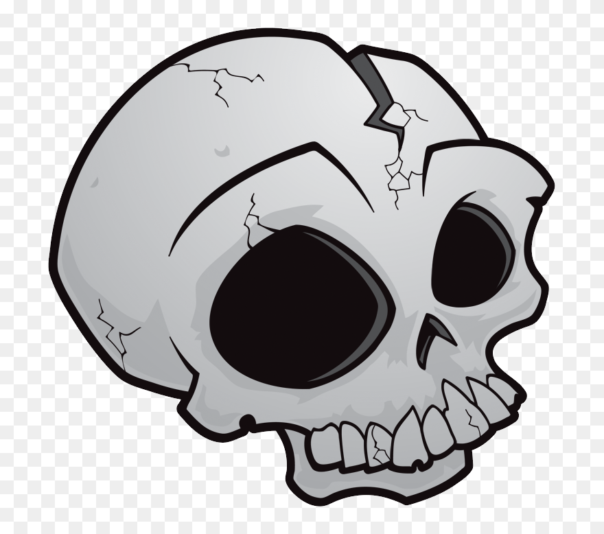 Detail Transparent Background Skull Nomer 21