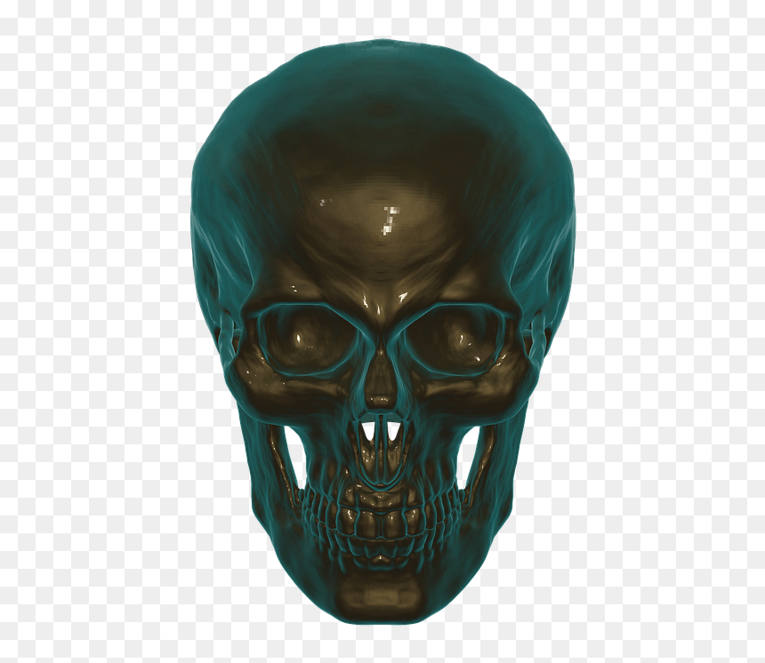 Detail Transparent Background Skull Nomer 44