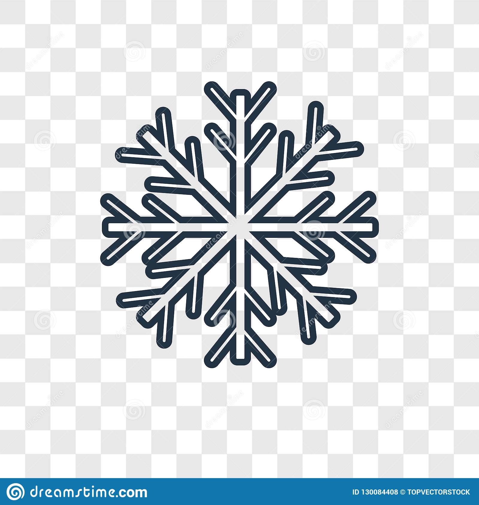 Detail Transparent Background Snowflake Nomer 17