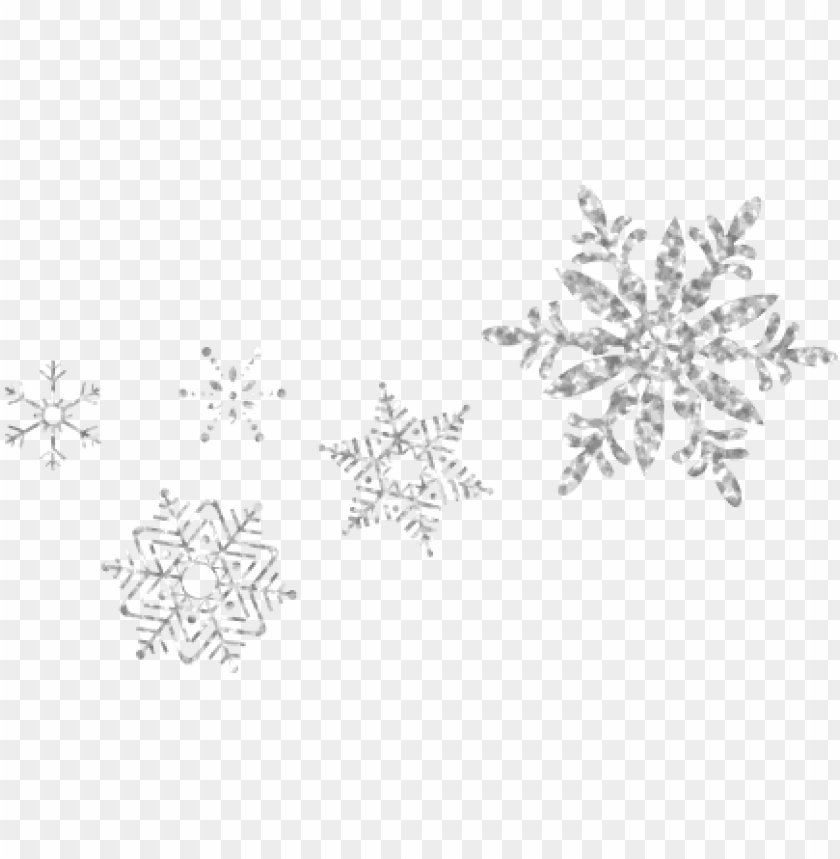 Detail Transparent Background Snowflake Nomer 46